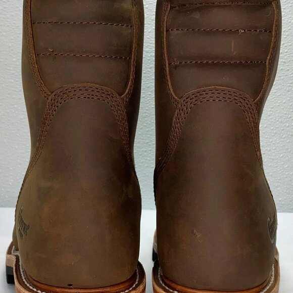 NEW CHIPPEWA Super DNA Steel Toe Waterproof Boots Brown Leather Size 10EEE - Picture 11 of 12